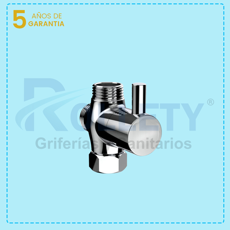 DESVIADOR DE DUCHA CROMADA